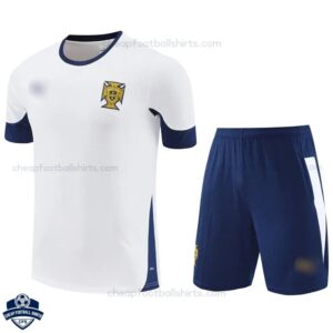 Portugal White Training Kids Cheap Football Kit 2025/26 - Front View