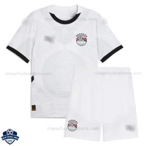 Egypt Away Kids Cheap Football Kit 2025/26 - Front View