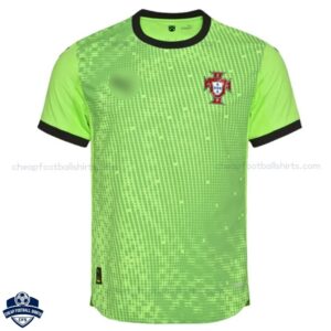Portugal Goalkeeper Green Cheap Football Shirts 2025/26 - Front View