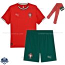 Portugal Home Kids Cheap Football Kit 2025/26
