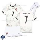 Portugal RONALDO 7 Away Kids Cheap Football Kit 2025/26 - Overview