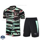 Portugal FBF Pre Match Kids Football Kit 25/26 - Front View