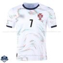 Portugal Away Cheap Football Shirts 25/26 RONALDO 7 - Front View
