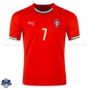 Portugal Home Cheap Football Shirts 25/26 RONALDO 7 - Front View
