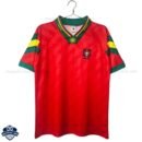 Retro Portugal Home Men Football Shirt 1992 - Front View