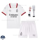 AC Milan Away Kids Football Kit 24/25 - Front View