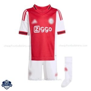 Ajax Home Kids Cheap Football Kit 2025/26 - overview
