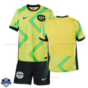 Australia Home Kids Football Kit 25/26 - overview