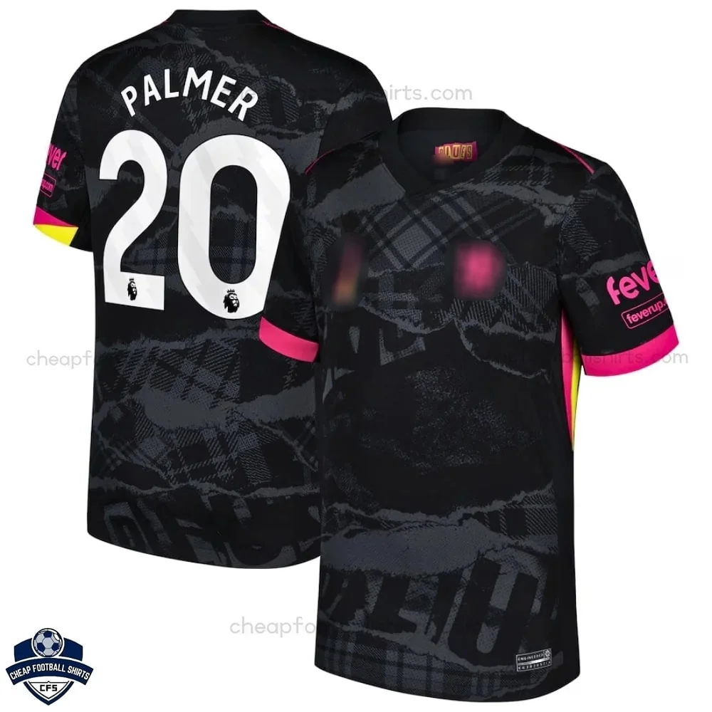 Chelsea Third Men Football Shirt 24/25 PALMER 20 - overview