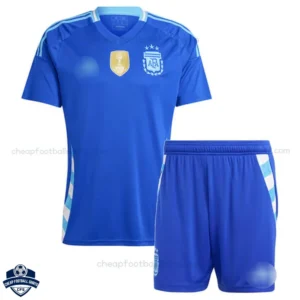 Argentina Away Kids Football Kit 24/25 - Front View