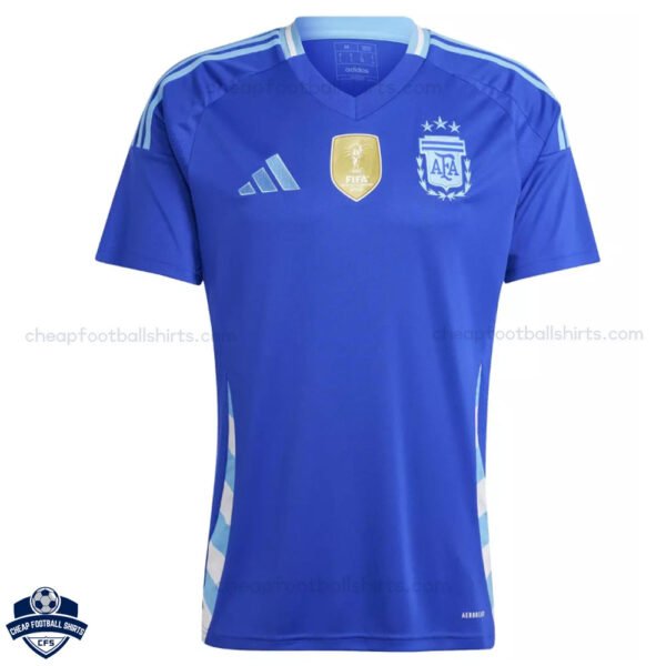 Argentina Away Men Football Shirt 24/25 - Front View