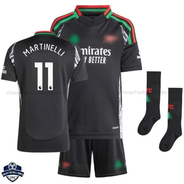 Arsenal Away Kids Football Kit 24/25 MARTINELLI 11