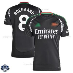 Arsenal Away Men Football Shirt 24/25 ØDEGAARD 8 - Front View