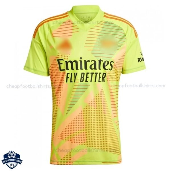 Arsenal Goalkeeper Men Football Shirt 24/25 - Front View