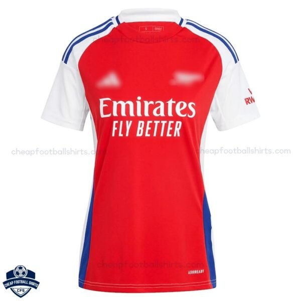 Arsenal Home Women Football Shirt 24/25 - Front View