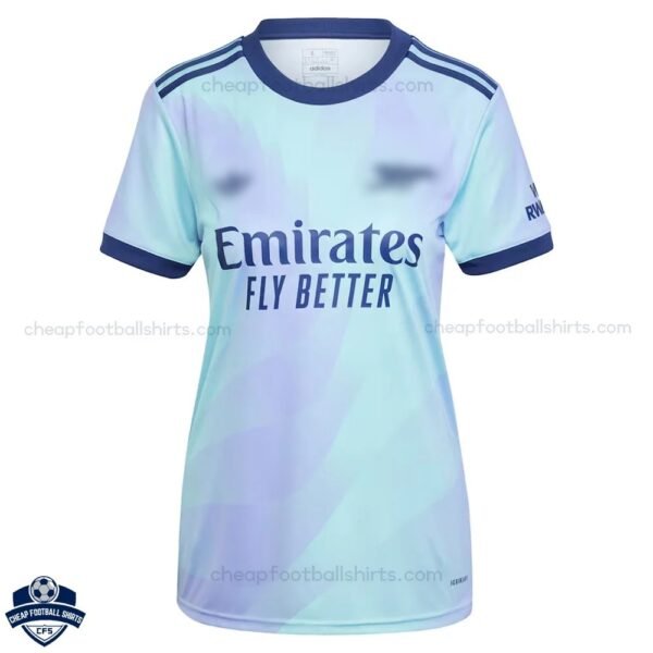 Arsenal Third Women Football Shirt 24/25 - Front View