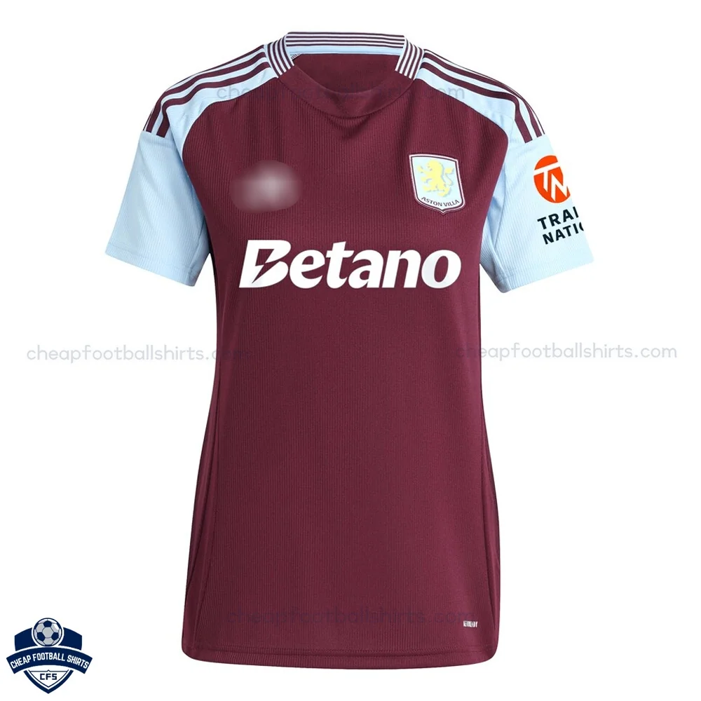 Aston Villa Home Women Football Shirt 24/25 - Front View