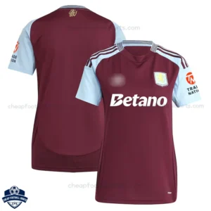 Aston Villa Home Women Football Shirt 24/25 - Overview