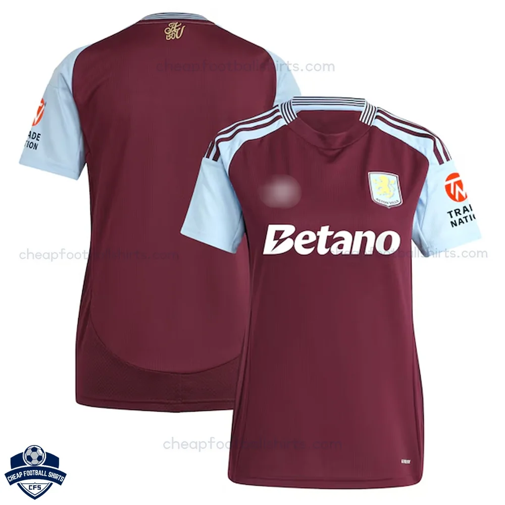 Aston Villa Home Women Football Shirt 24/25 - Overview