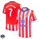Atletico Madrid Home Men Football Shirt 24/25 GRIEZMANN 7 - Front View