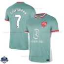 Atletico Madrid Third Men Football Shirt 24/25 GRIEZMANN 7 - Front View