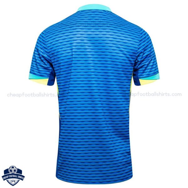 Brazil Away Men Football Shirt 24/25 - Back View