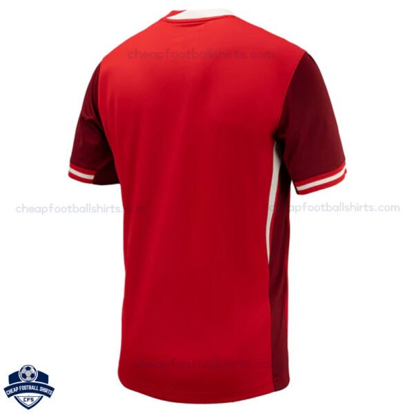 Canada Home Men Football Shirt 24/25 - Back View