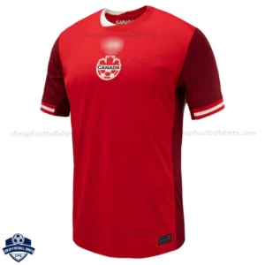 Canada Home Men Football Shirt 24/25 - Front View