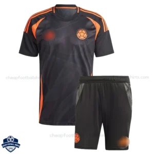 Colombia Away Kids Football Kit 24/25 - Front View