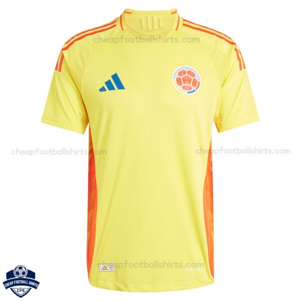 Colombia Home Men Football Shirt 24/25 - Front View