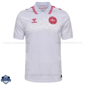 Denmark Away Men Football Shirt 24/25 - Front View