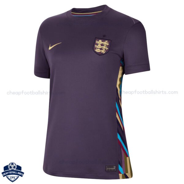 England Away Women Football Shirt 24/25 - Front View