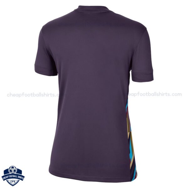 England Away Women Football Shirt 24/25 - Back View