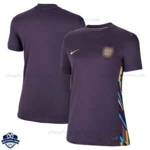 England Away Women Football Shirt 24/25 - Overview