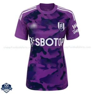 Fulham Third Women Football Shirt 24/25 - Front View