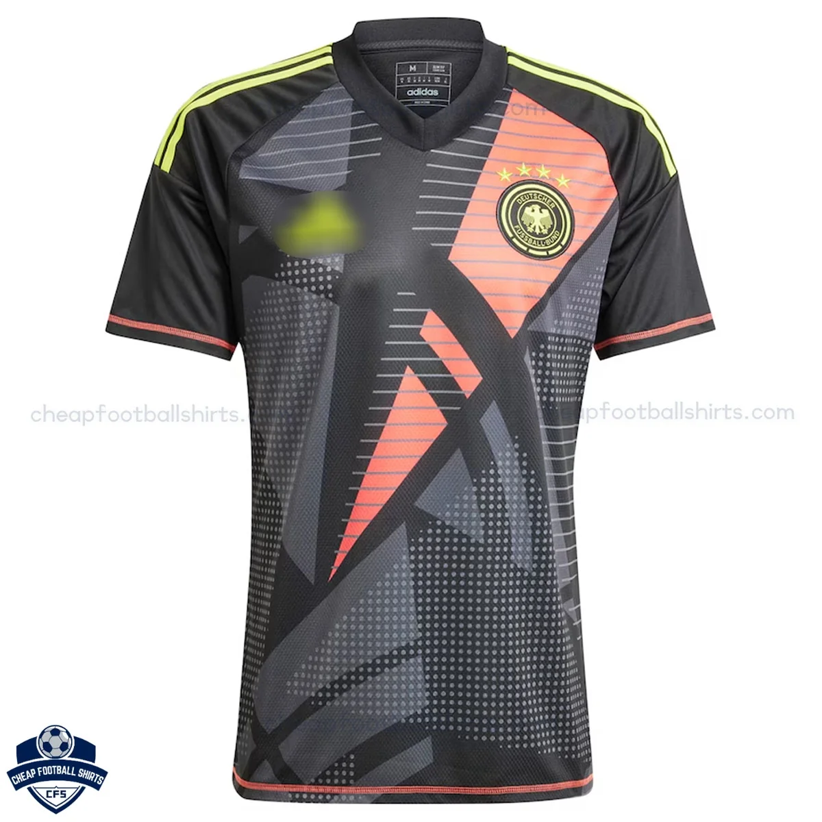 Germany Goalkeeper Men Football Shirt 24/25 - Front View