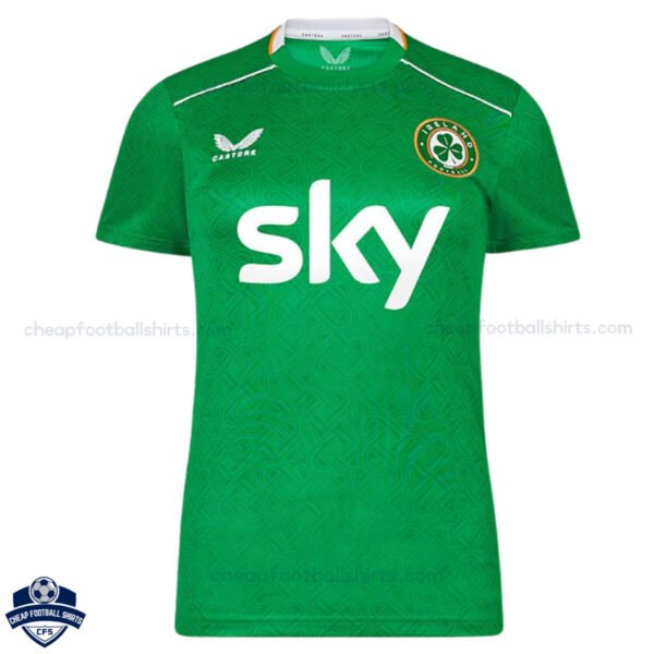 Ireland Home Women Football Shirt 24/25 - Front View