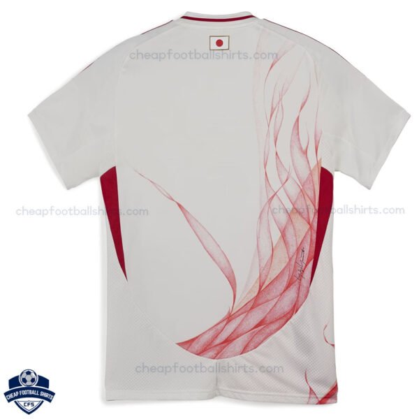 Japan Away Men Football Shirt 24/25 - Back View