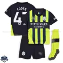 Manchester City Away Kids Football Kit 24/25 FODEN 47 - Front View