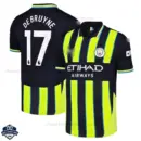 Manchester City Away Men Football Shirt 24/25 DE BRUYNE 17 - Overview