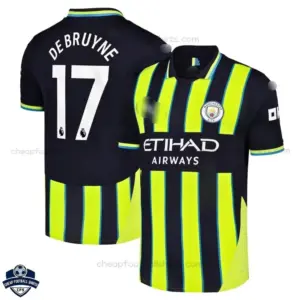 Manchester City Away Men Football Shirt 24/25 DE BRUYNE 17 - Overview