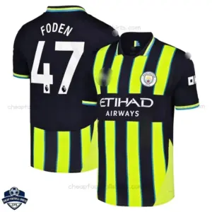 Manchester City Away Kids Football Kit 24/25 FODEN 47 - Overview