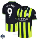 Manchester City Away Men Football Shirt 24/25 HAALAND 9 - overview