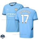 Manchester City Home Men Football Shirt 24/25 DE BRUYNE 17 - overview