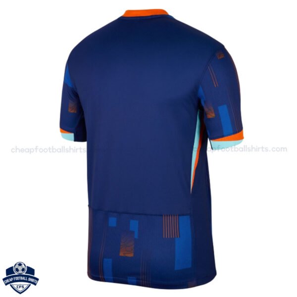 Netherlands Away Men Football Shirt 24/25 - Back View