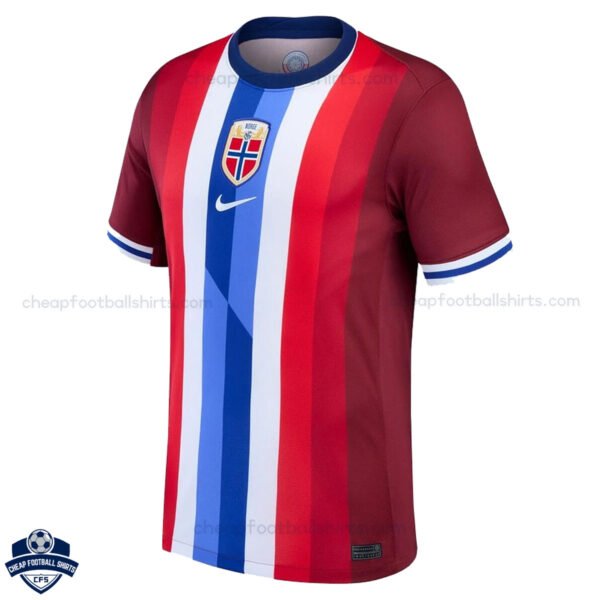 Norway Home Men Football Shirt 24/25 - Front View