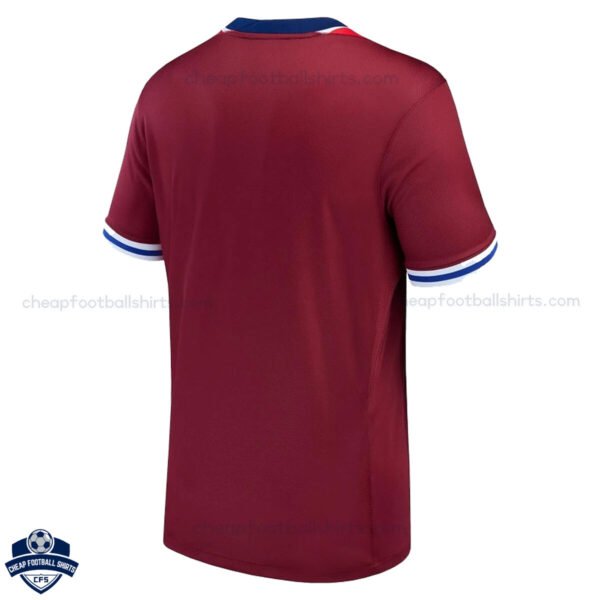 Norway Home Men Football Shirt 24/25 - Back View