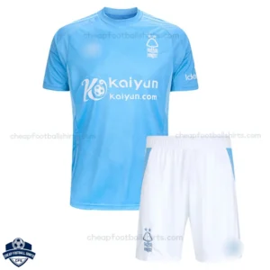 Nottingham Forest Third Kids Football Kit 24/25 - Front View