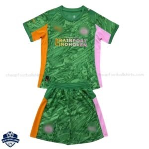 PSV Goalkeeper Third Kids Football Kit 25/26 - Front view