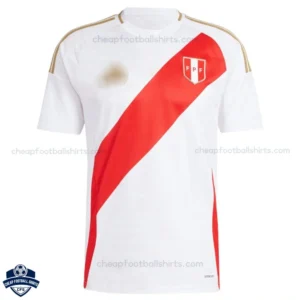 Peru Home Men Football Shirt 24/25 - Front View